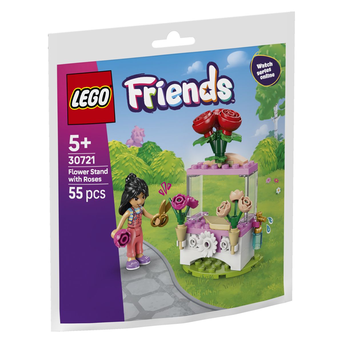 Lego® Friends 30721 Cvetličarska stojnica z vrtnicami