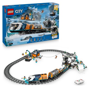 Lego® City 60470 Raziskovalni arktični polarni ekspresni vlak
