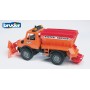 Bruder tovornjak MB Unimog s snežnim plugom Bruder tovornjak MB Unimog s snežnim plugom