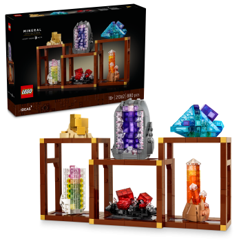 Kockice IDEAS Zbirka Mineral 21362