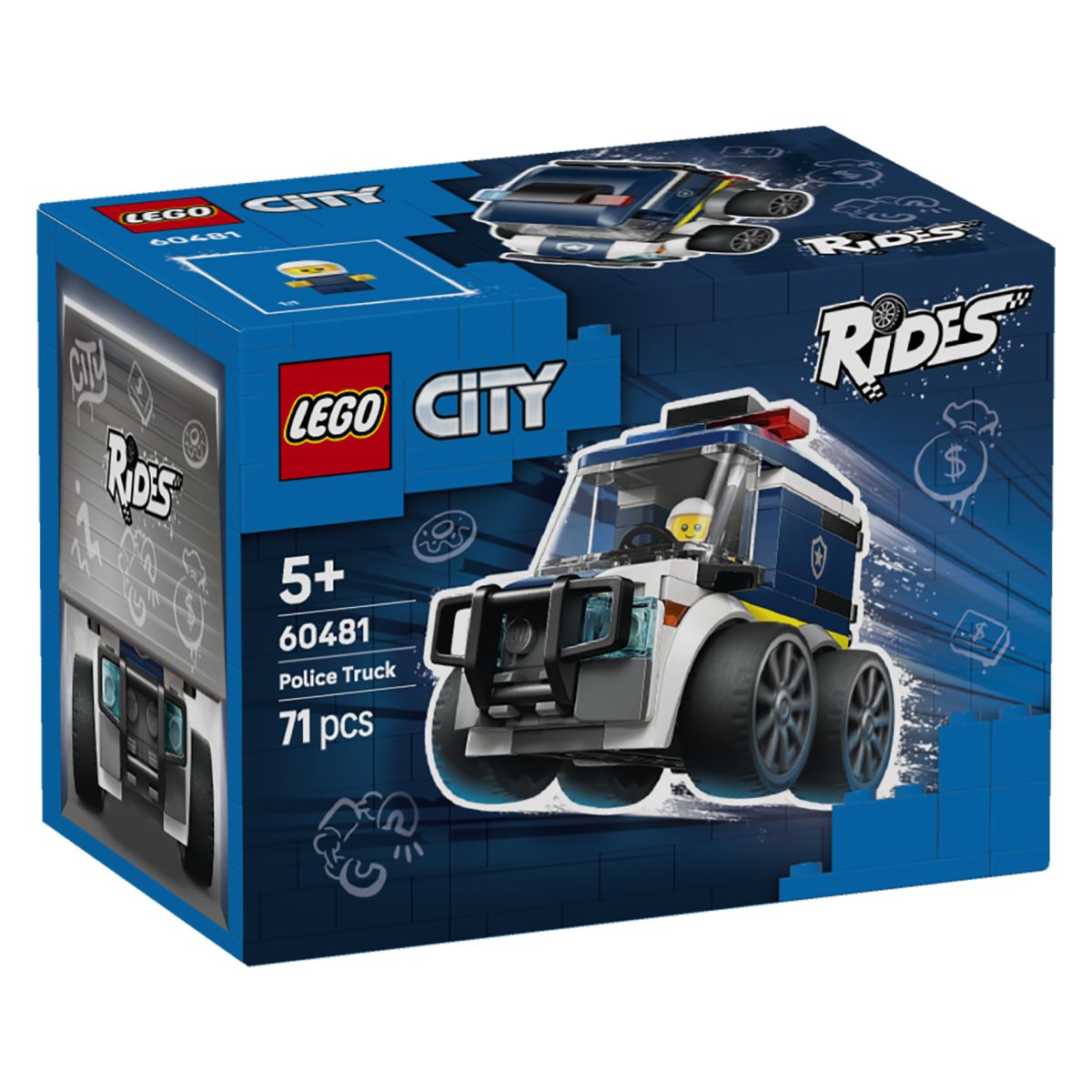 Lego City Prevozi – Policijski tovornjak 60481 Lego City Prevozi – Policijski tovornjak 60481