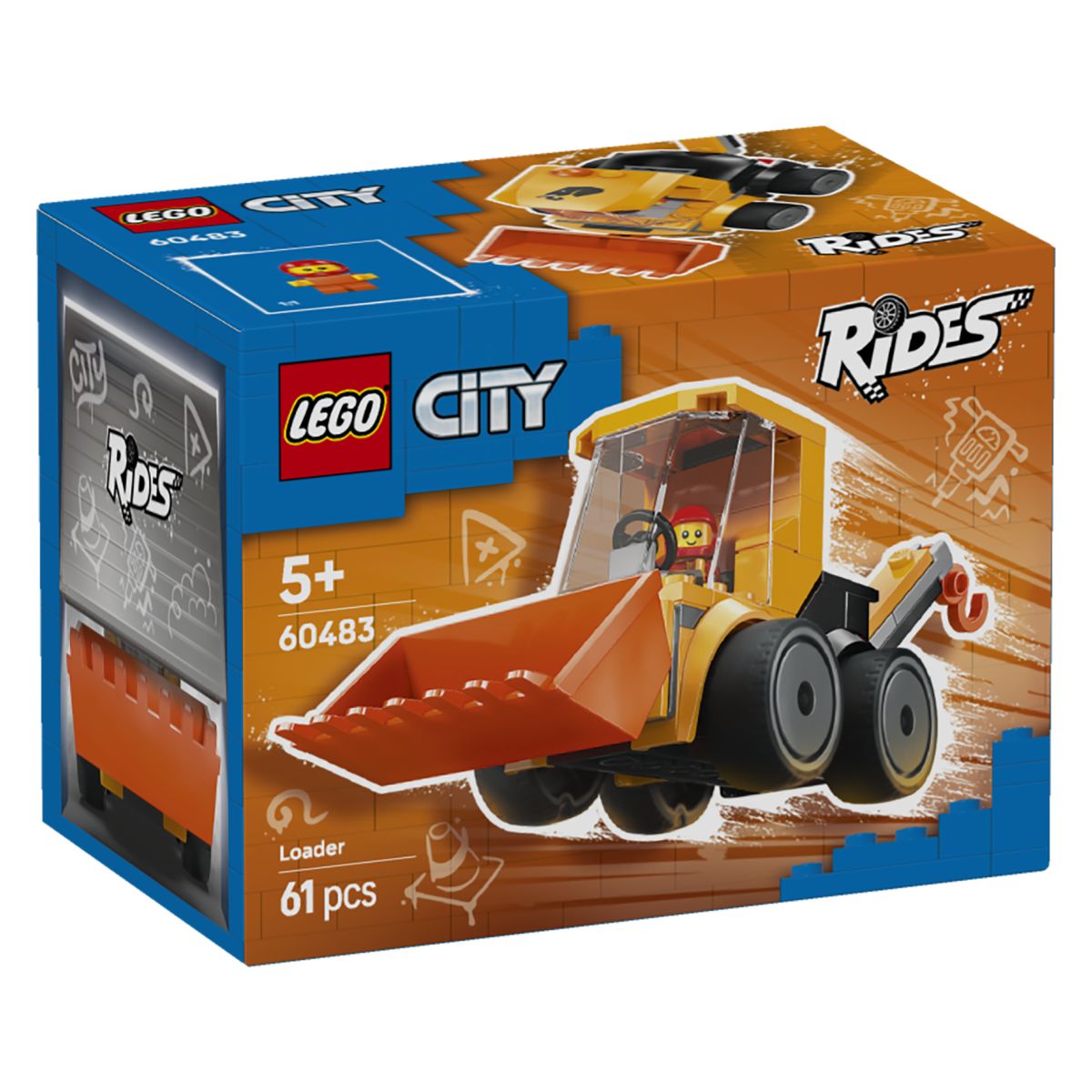 Kocke City Vozila – Građevinski bager 60483 Kocke City Vozila – Građevinski bager 60483