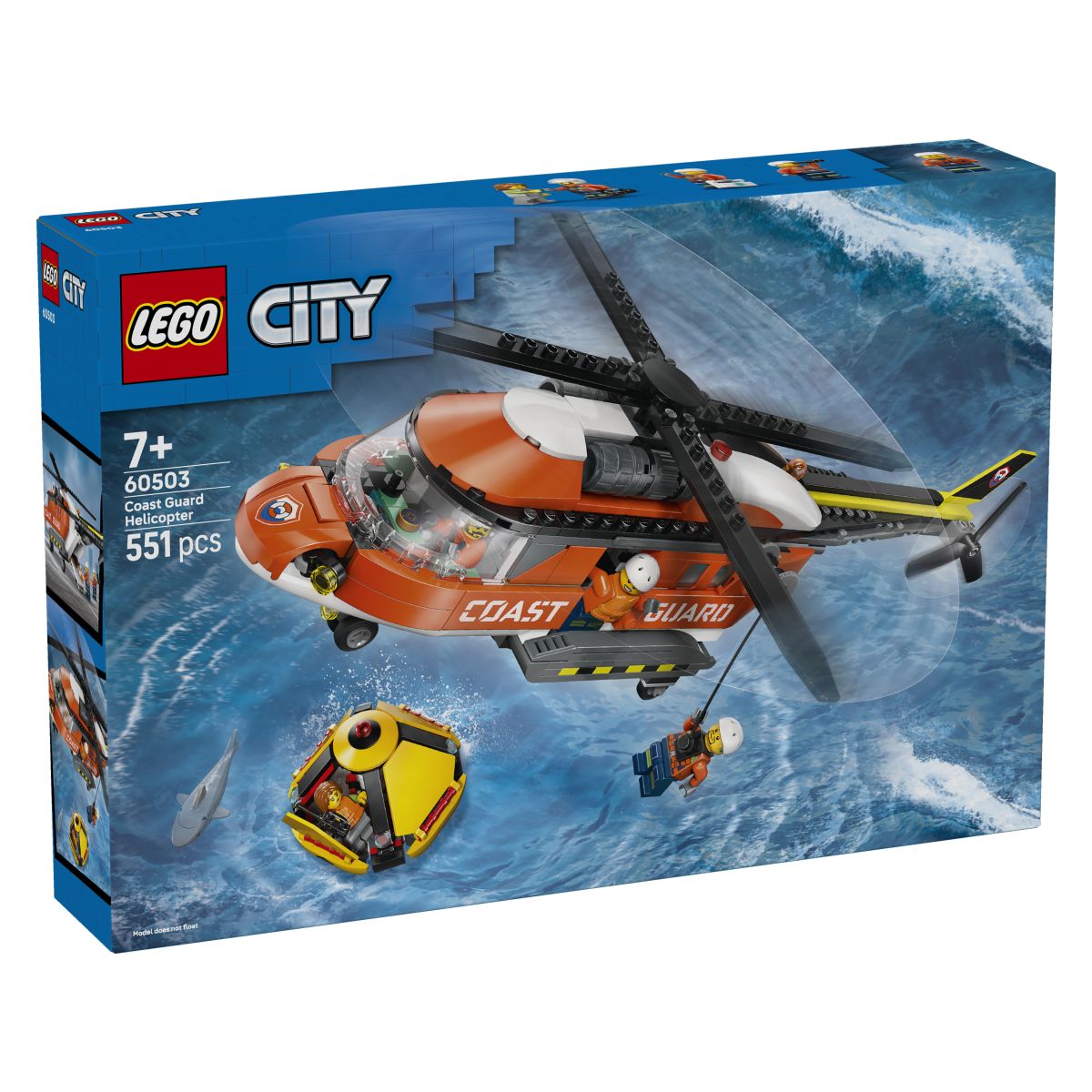 Lego City Helikopter obalne straže 60503 Lego City Helikopter obalne straže 60503