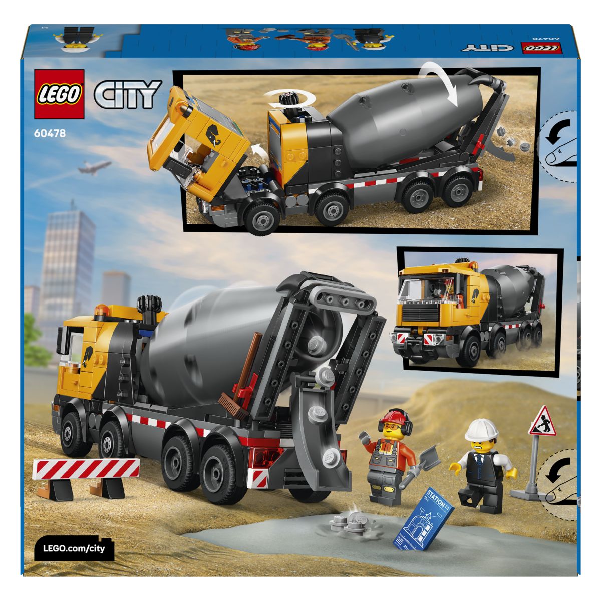 Kocke City Miješalica cementa 60478 Kocke City Miješalica cementa 60478