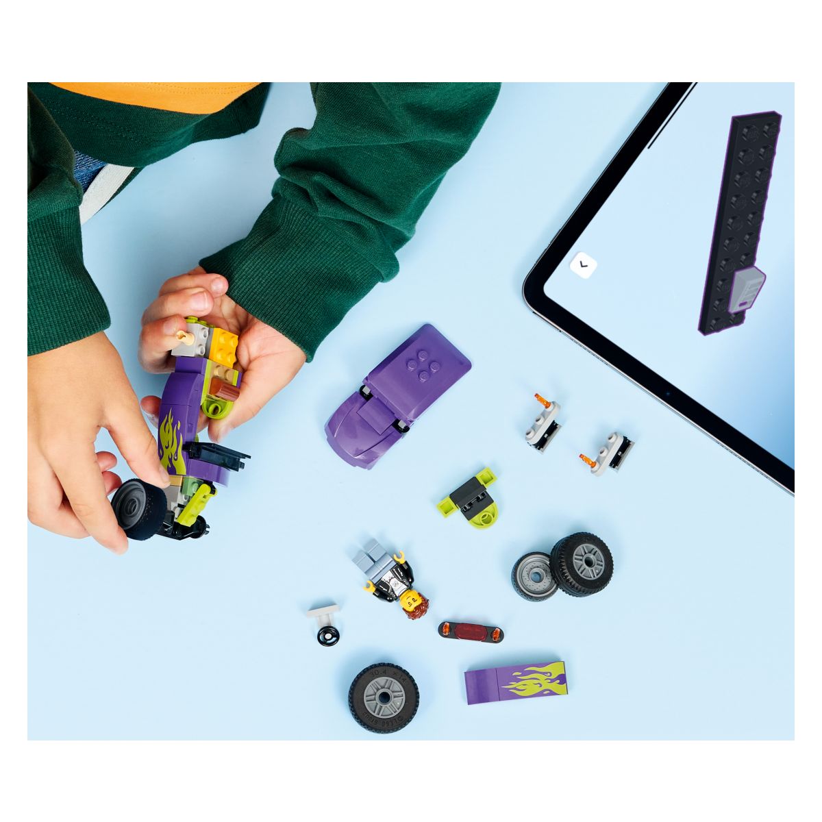 Lego City Dirkalnik Hot Rod 60485 Lego City Dirkalnik Hot Rod 60485