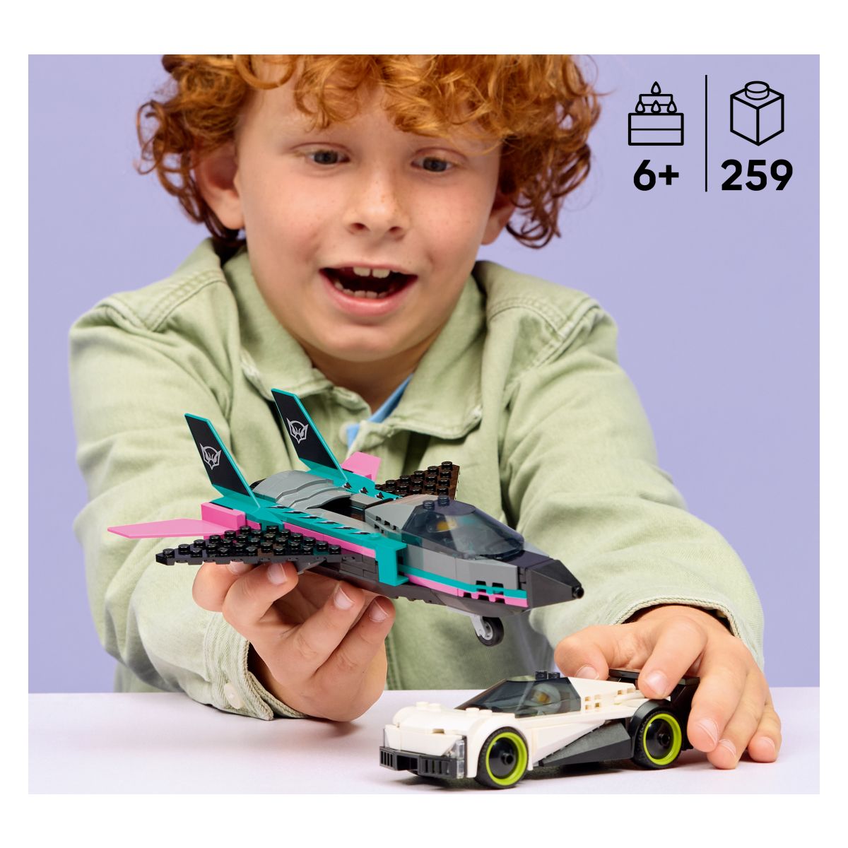 Lego City Reaktivec proti avtomobilu 60489 Lego City Reaktivec proti avtomobilu 60489