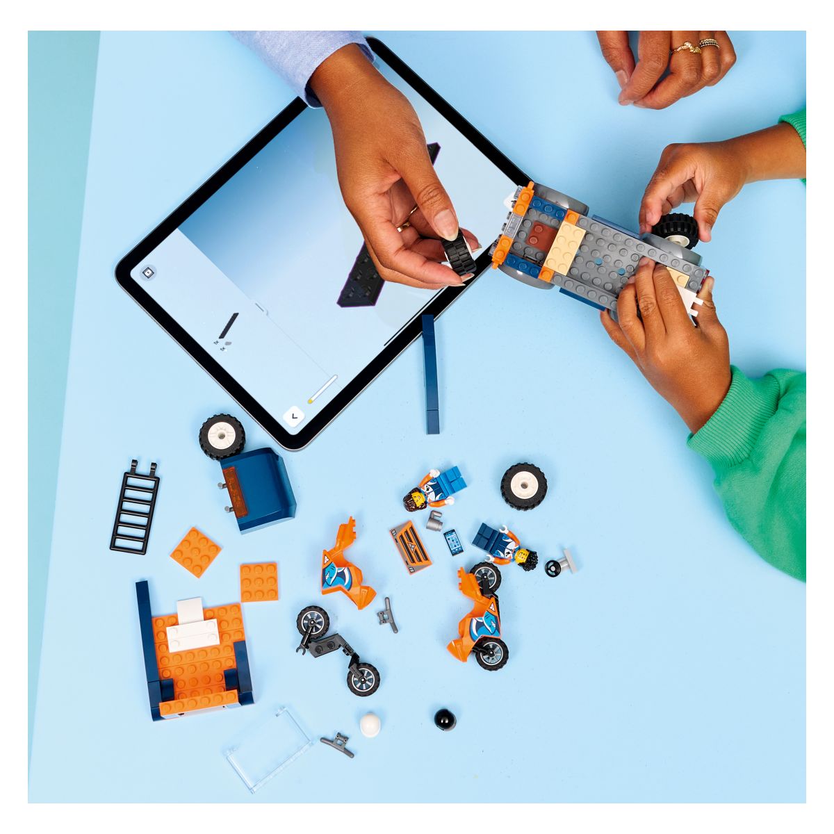 Lego City Transportno vozilo za motorje 60491 Lego City Transportno vozilo za motorje 60491