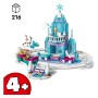 Kocke Disney Princess Elzin ledeni grad in pustolovščina z vožnjo po snegu 43281