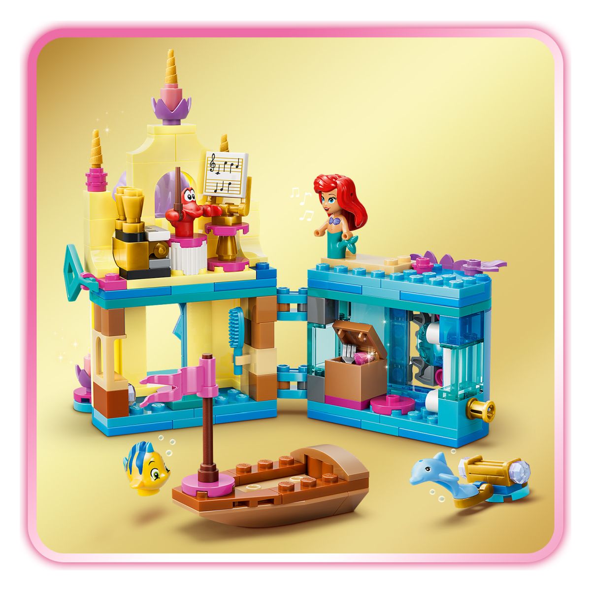 Kocke Disney Princess Arielina čarobna mini palača 43285