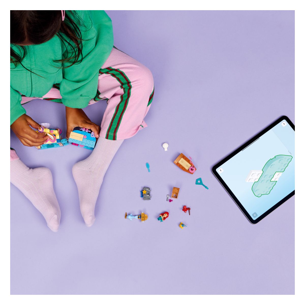 Kocke Disney Princess Arielina čarobna mini palača 43285