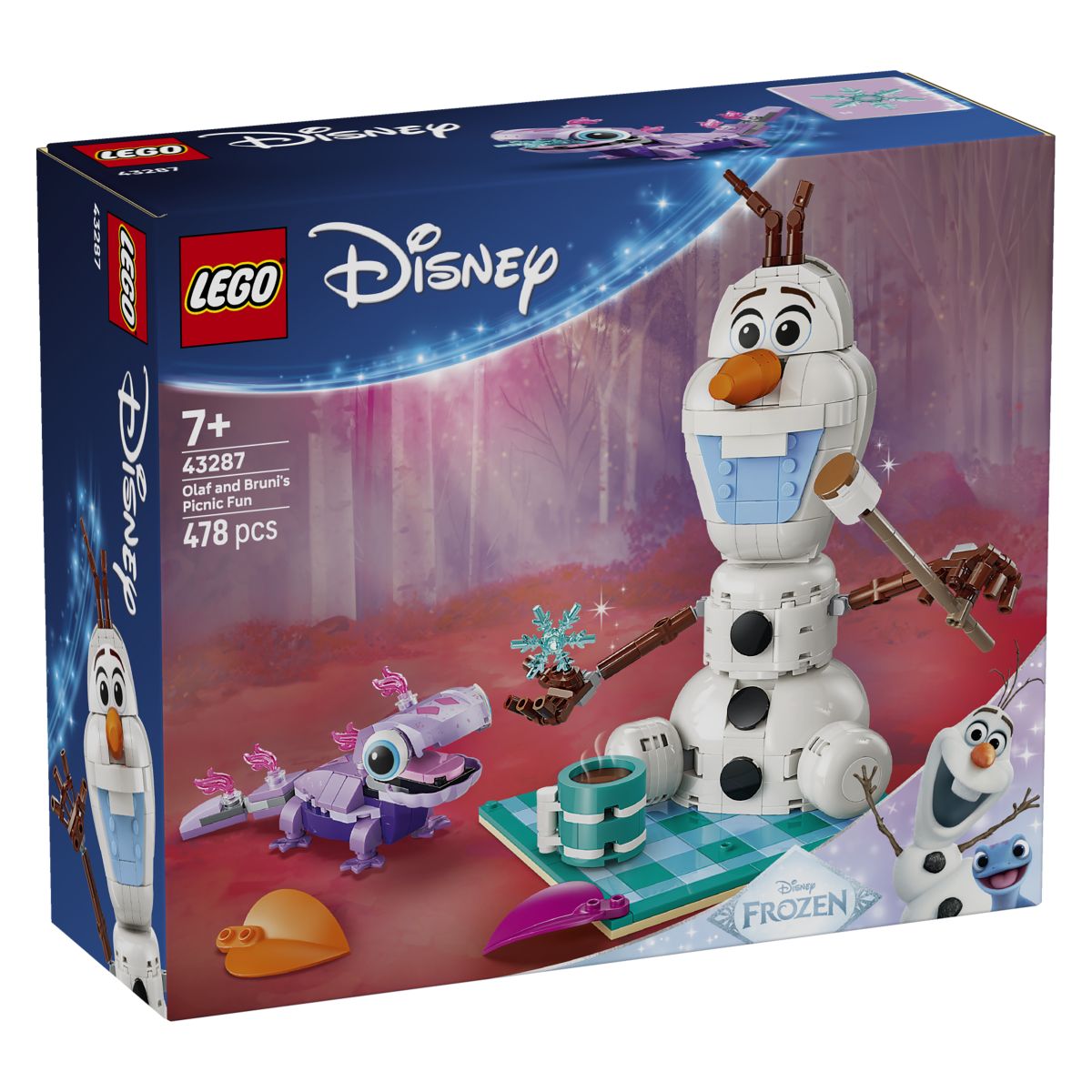 Kocke Disney Princess Olaf in Bruni se zabavata na pikniku 43287