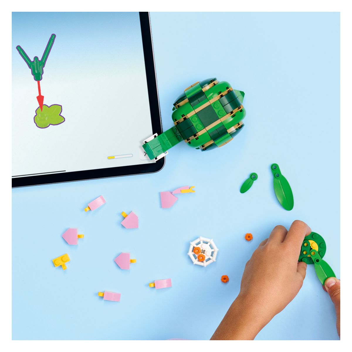 Kocke Creator Kornjača s cvijetom lopoča 31377