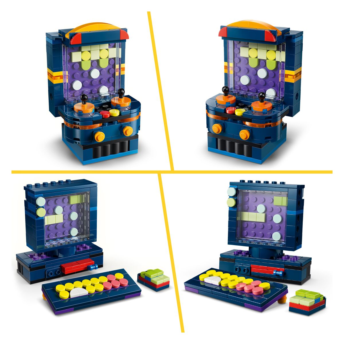 Kocke Creator Retro igričarska konzola 31380 Kocke Creator Retro igričarska konzola 31380