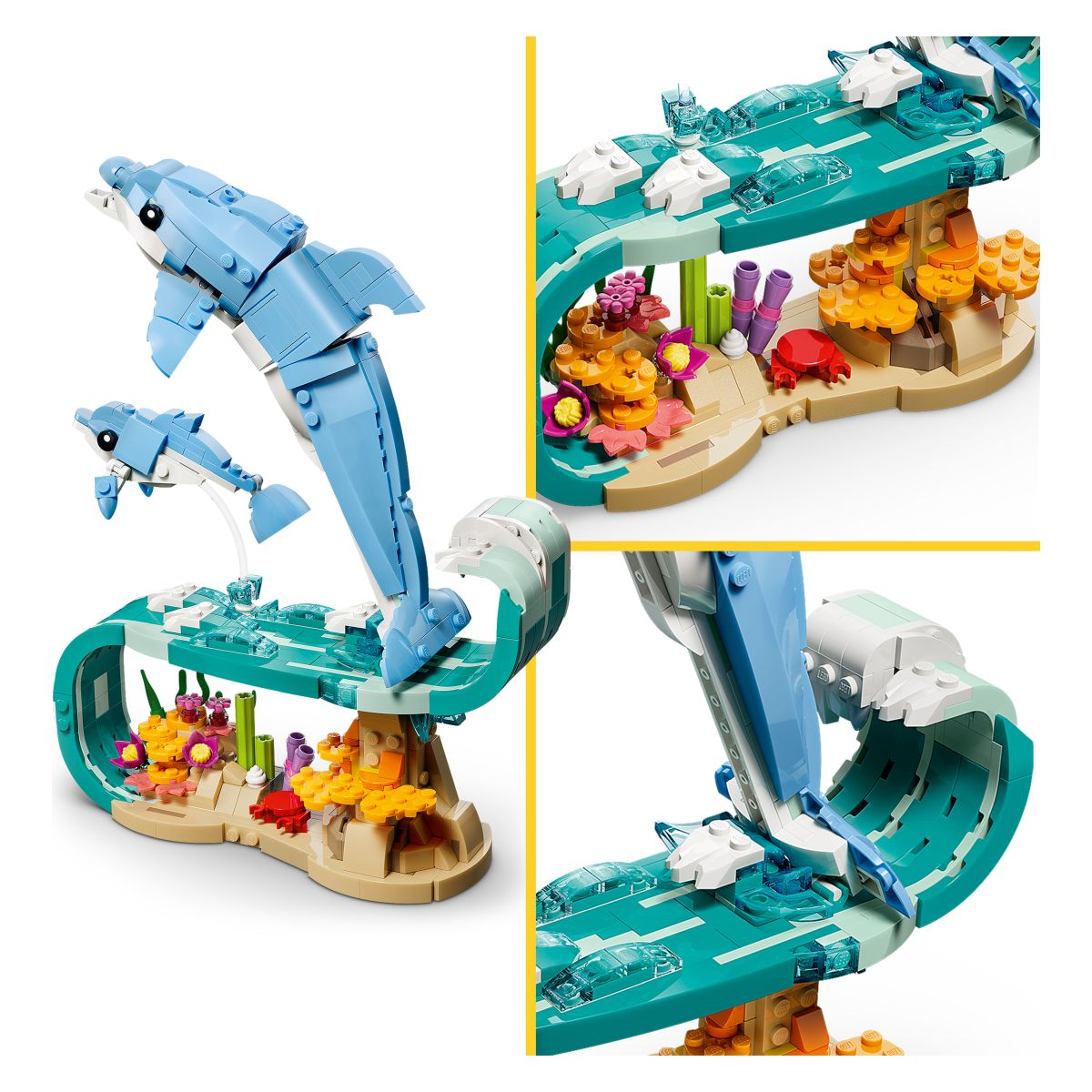 Kocke Creator Morske živali: Čudoviti delfini 31385 Kocke Creator Morske živali: Čudoviti delfini 31385