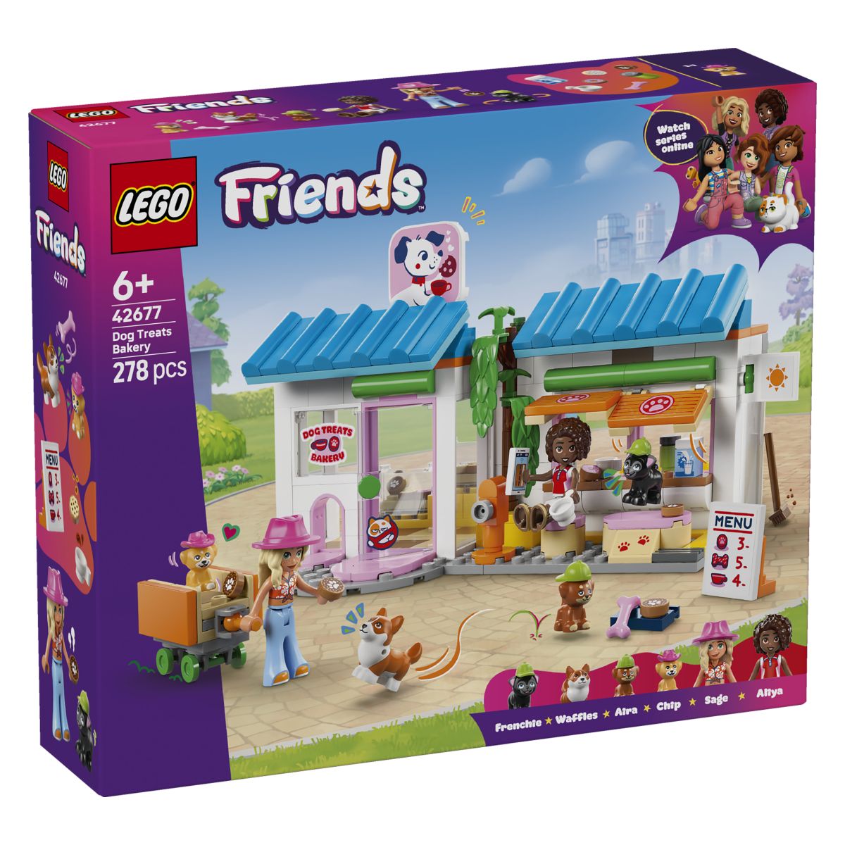 Lego Friends Pekarna pasjih priboljškov 42677