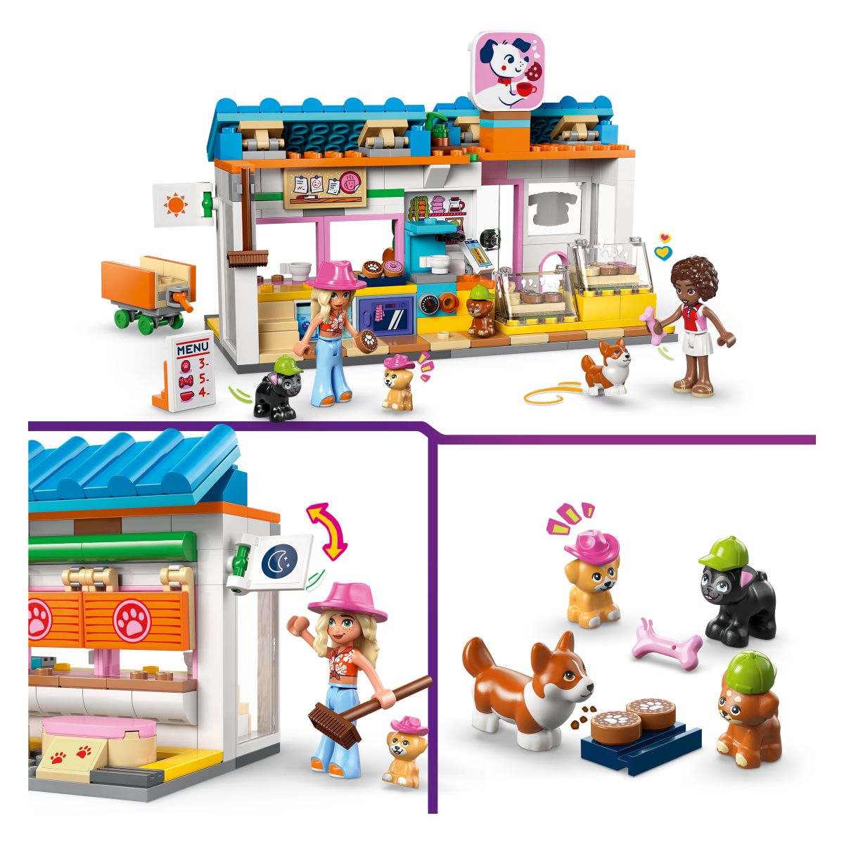 Lego Friends Pekarna pasjih priboljškov 42677