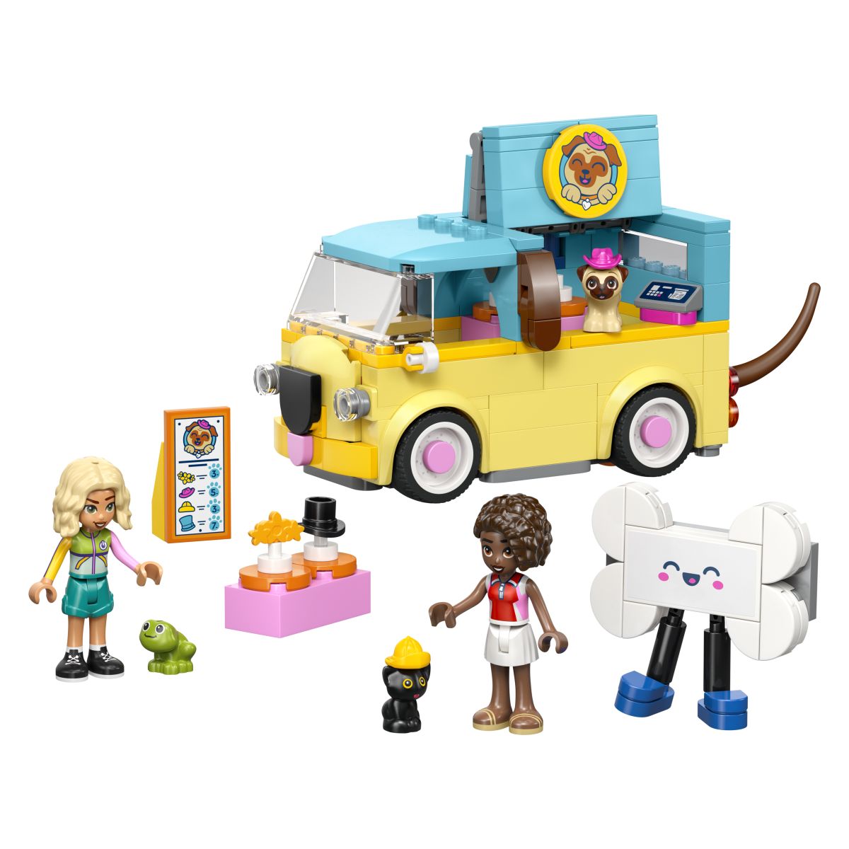Lego Friends Poltovornjak z opremo za male živali 42678