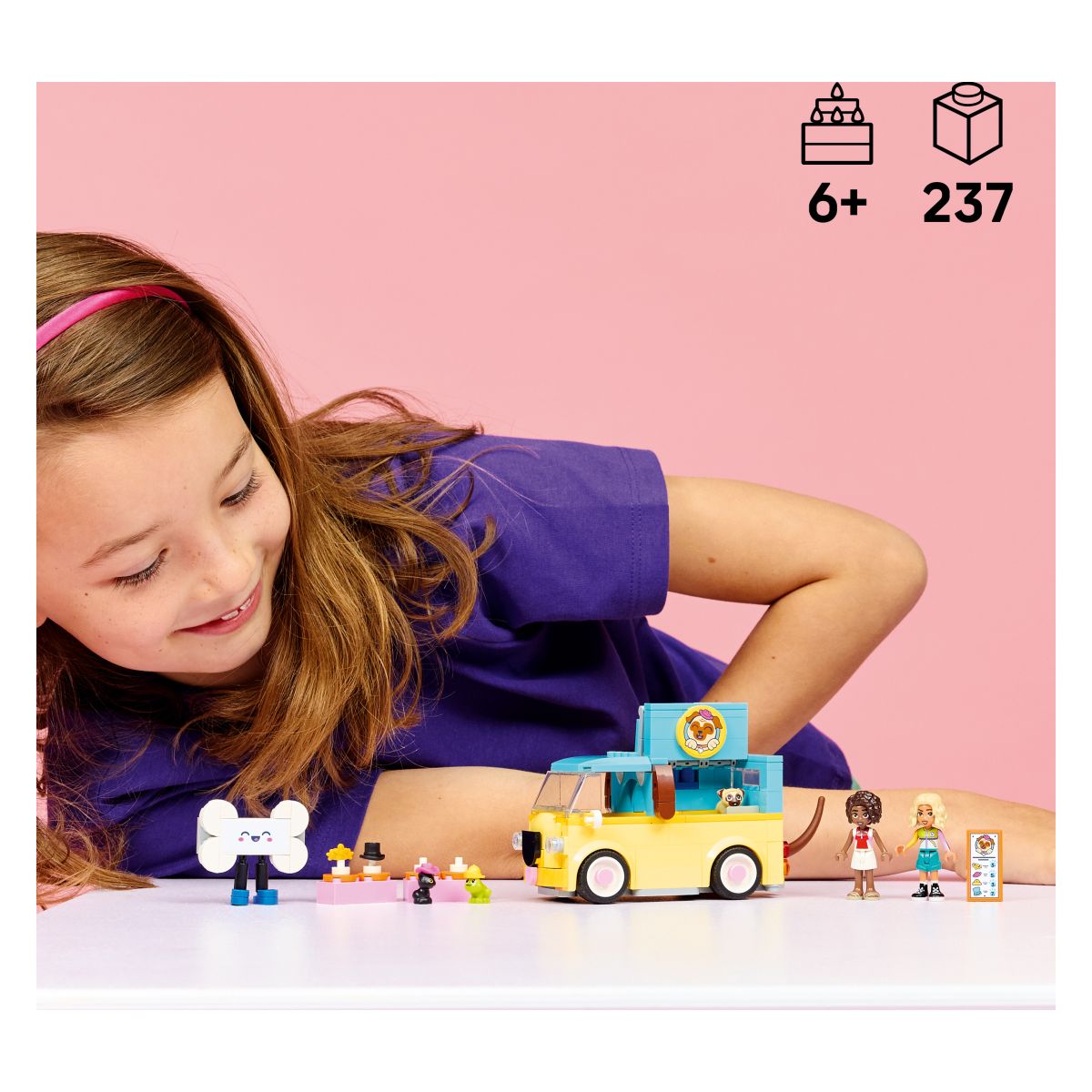 Lego Friends Poltovornjak z opremo za male živali 42678