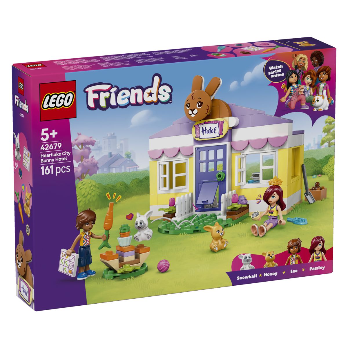 Lego Friends Hotel za zajčke v Heartlake Cityju 42679