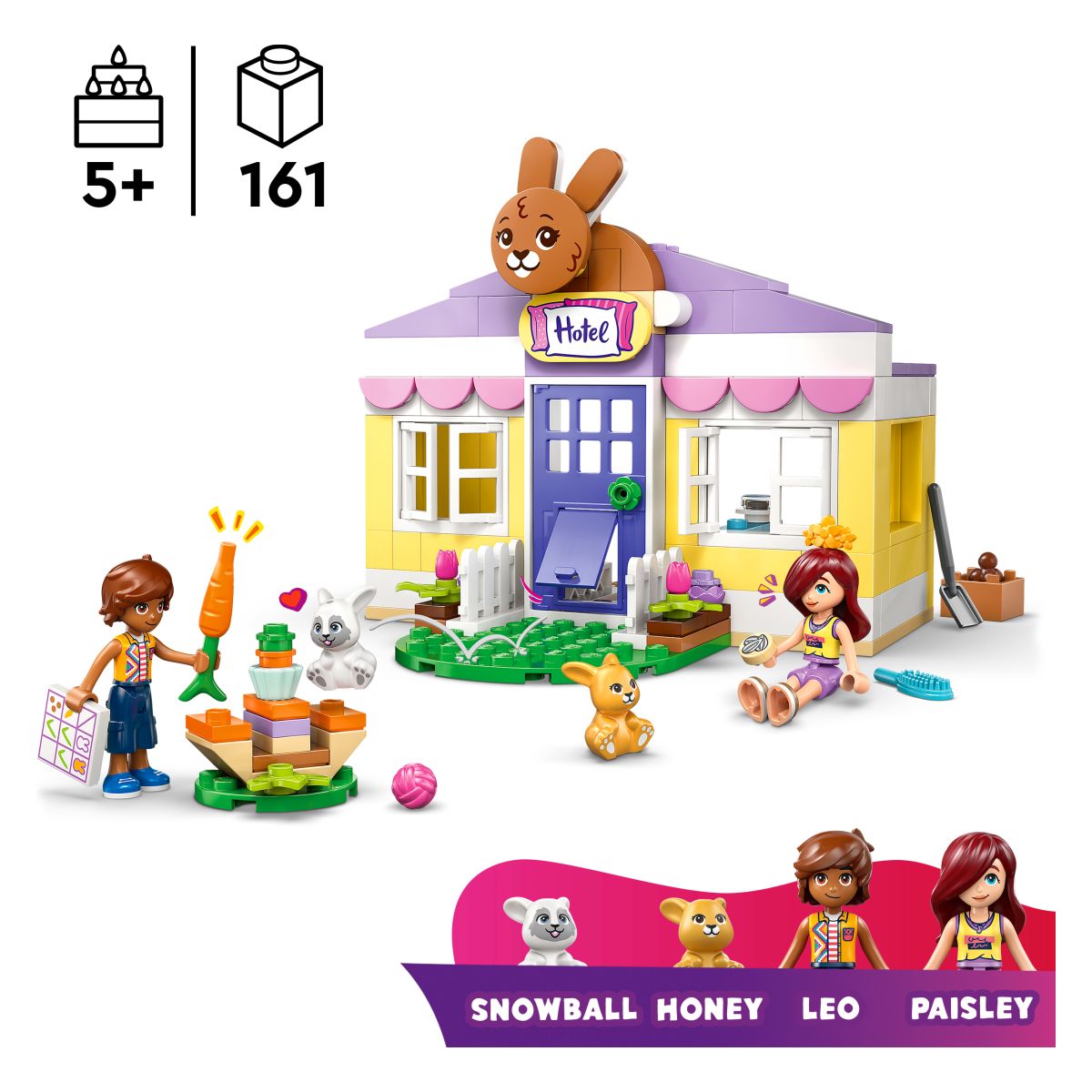 Lego Friends Hotel za zajčke v Heartlake Cityju 42679