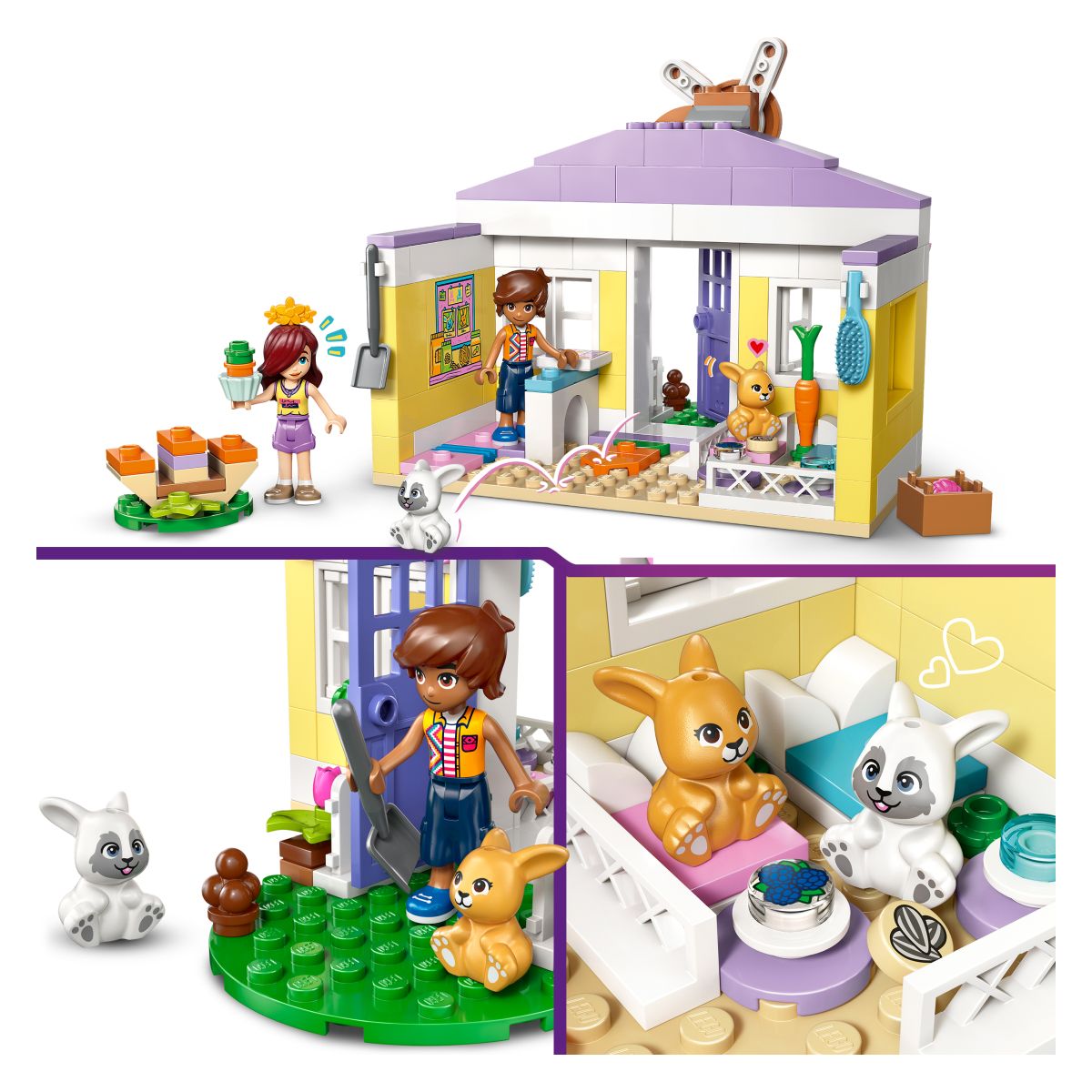 Lego Friends Hotel za zajčke v Heartlake Cityju 42679