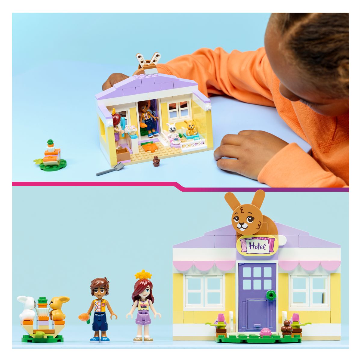 Lego Friends Hotel za zajčke v Heartlake Cityju 42679
