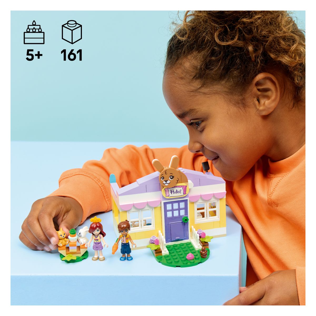 Lego Friends Hotel za zajčke v Heartlake Cityju 42679