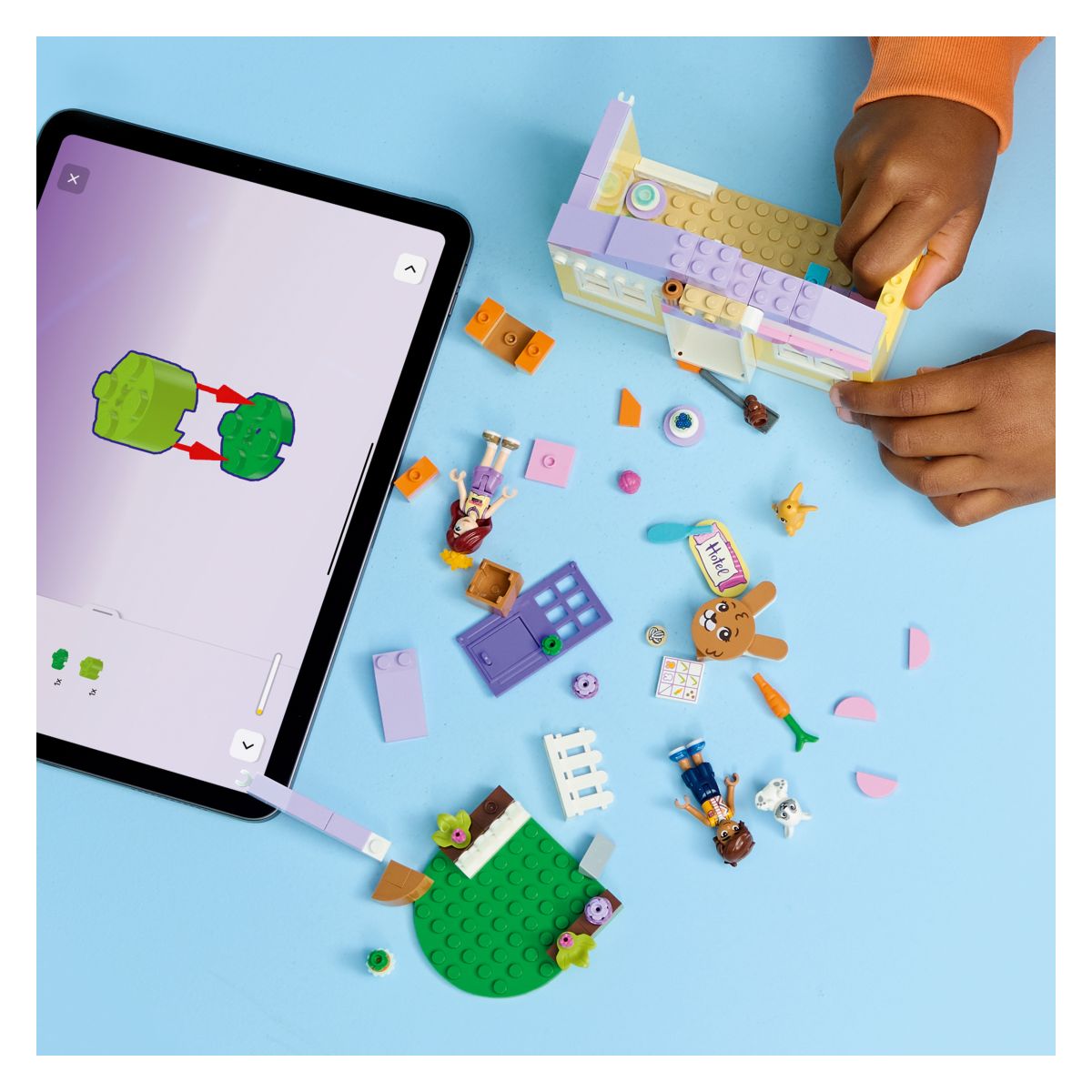 Lego Friends Hotel za zajčke v Heartlake Cityju 42679