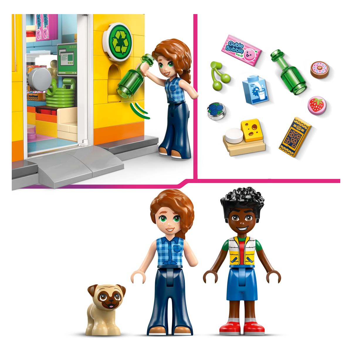 Kocke Friends Trgovina z mešanim blagom v Heartlake Cityju 42680