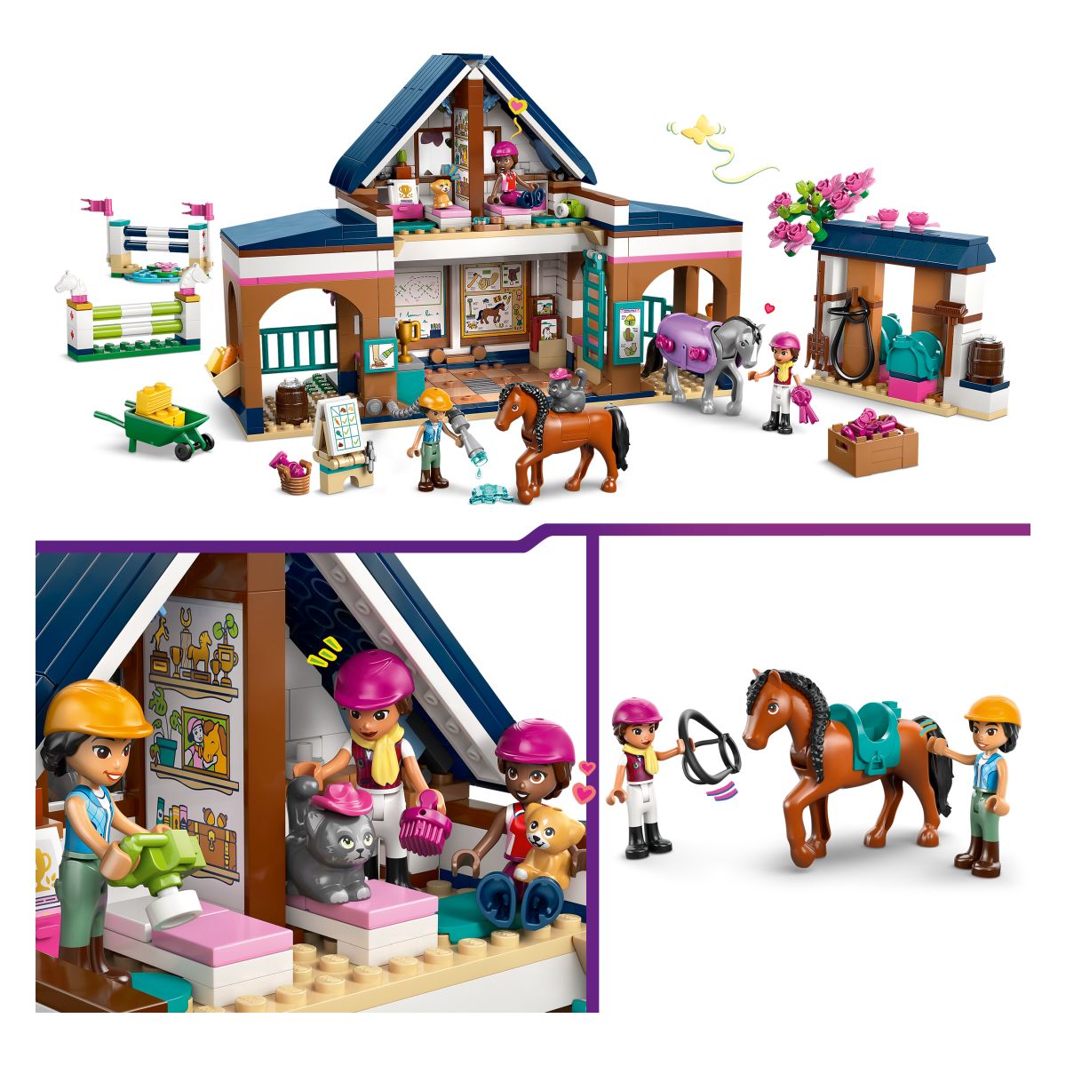 Lego Friends Konjušnica in jahalna akademija 42688