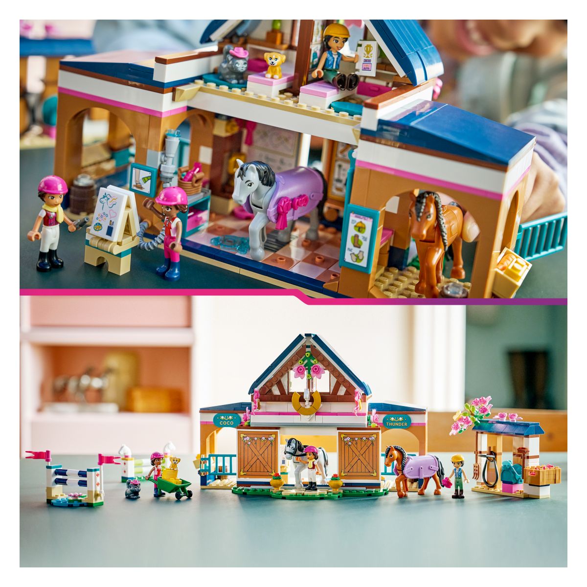 Lego Friends Konjušnica in jahalna akademija 42688
