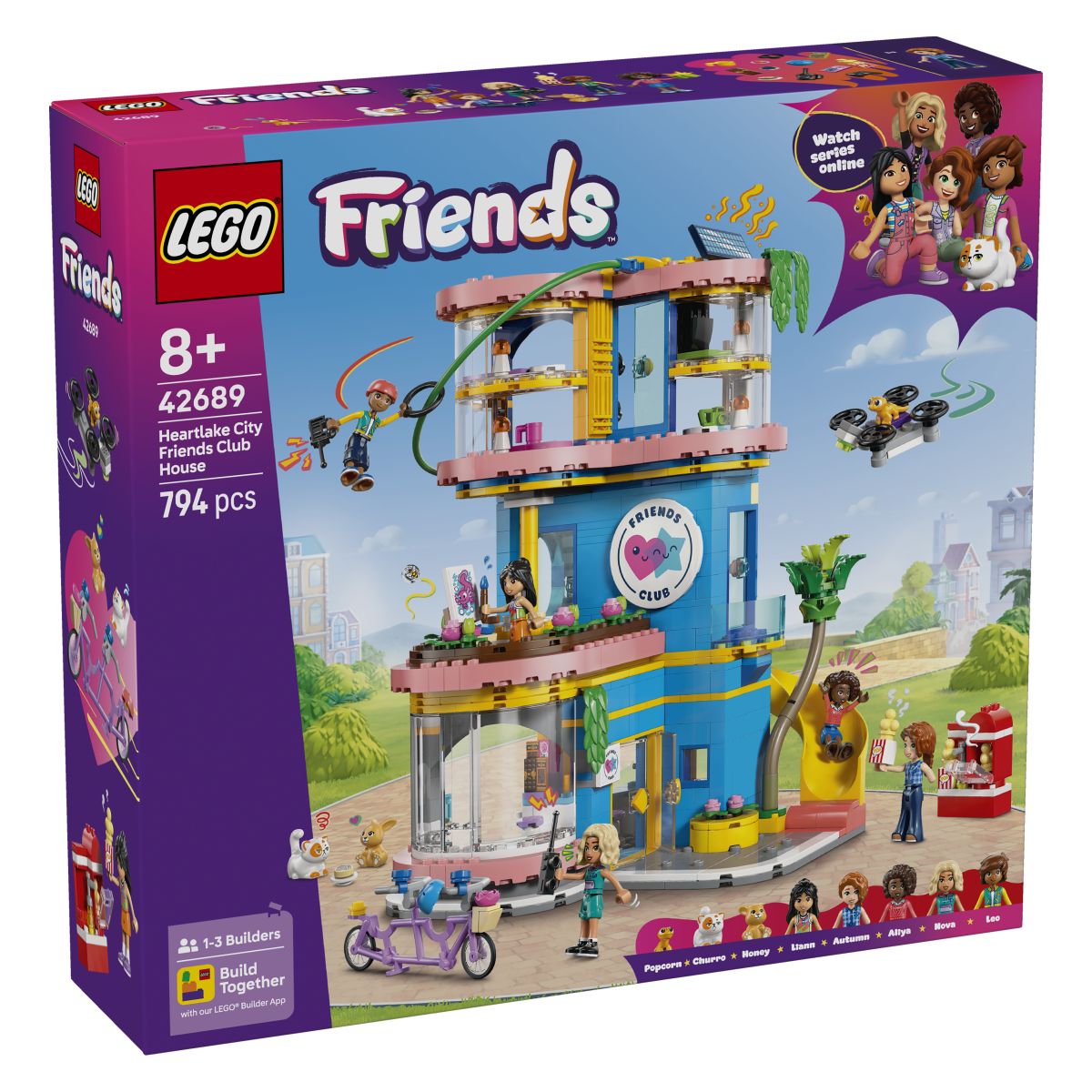 Lego Friends Klubska hiša prijateljev v Heartlake Cityju 42689