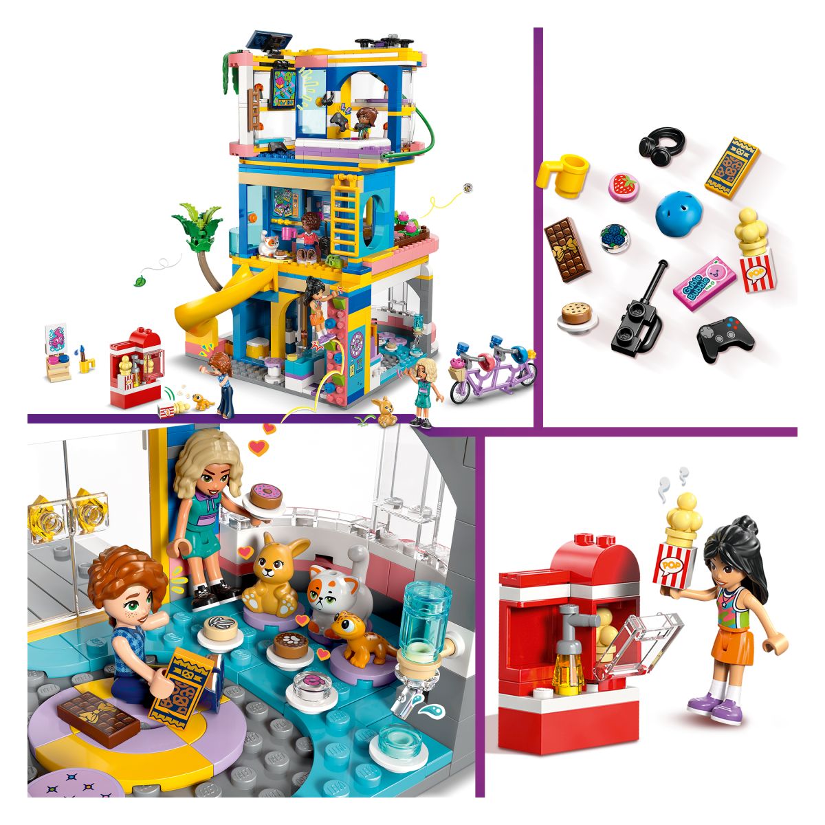 Lego Friends Klubska hiša prijateljev v Heartlake Cityju 42689