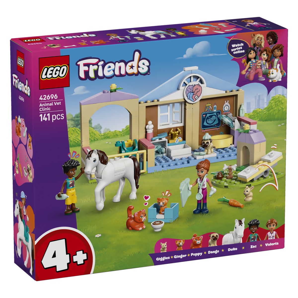 Lego Friends Veterinarska klinika za živali 42696