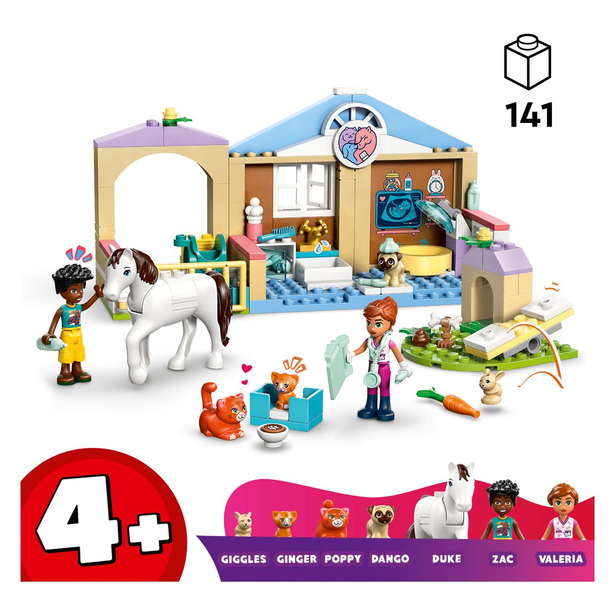 Lego Friends Veterinarska klinika za živali 42696