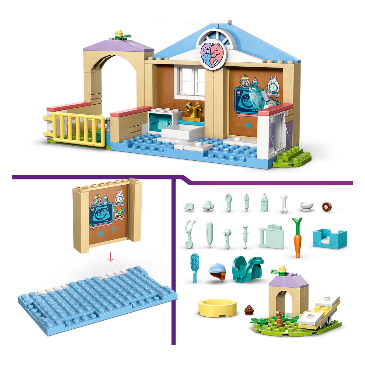 Lego Friends Veterinarska klinika za živali 42696