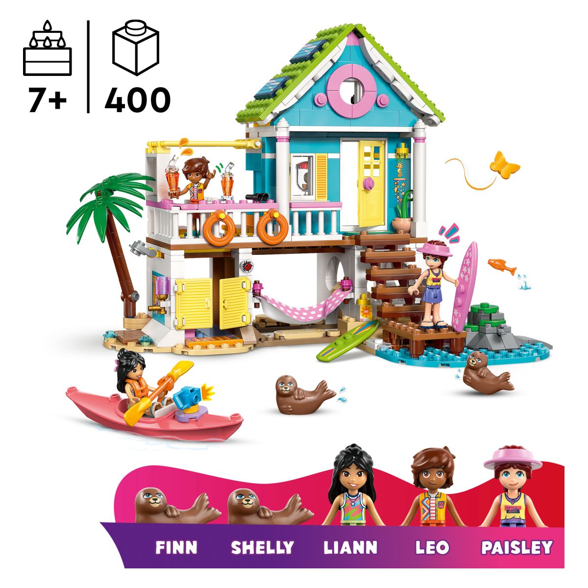 Lego Friends Hišica na plaži s tjuljnji 42699
