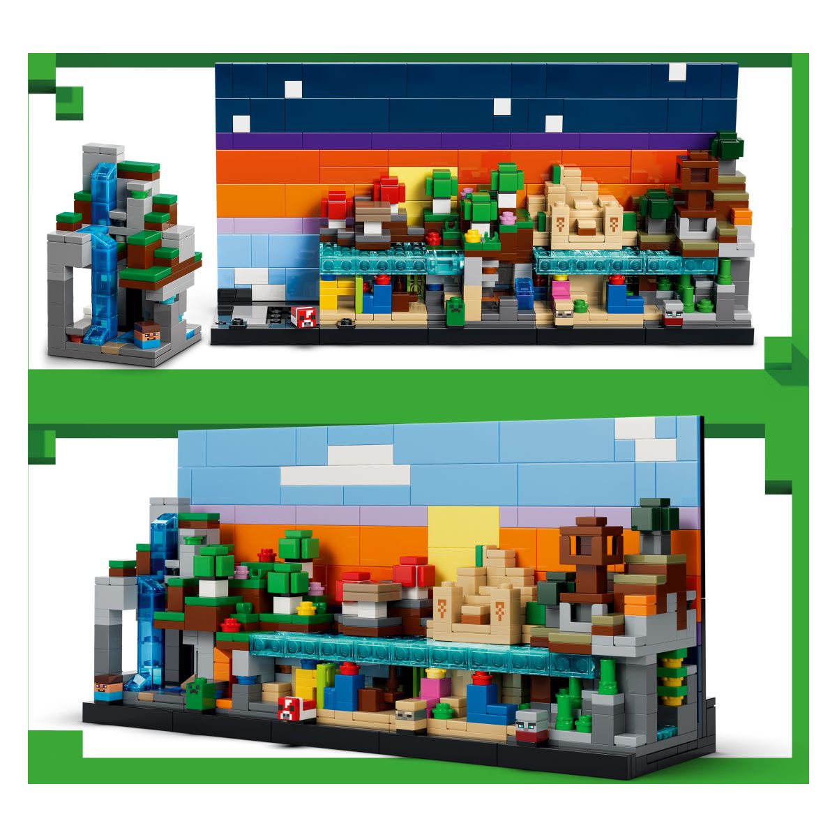 Kocke Minecraft Mini biomi 21589 Kocke Minecraft Mini biomi 21589