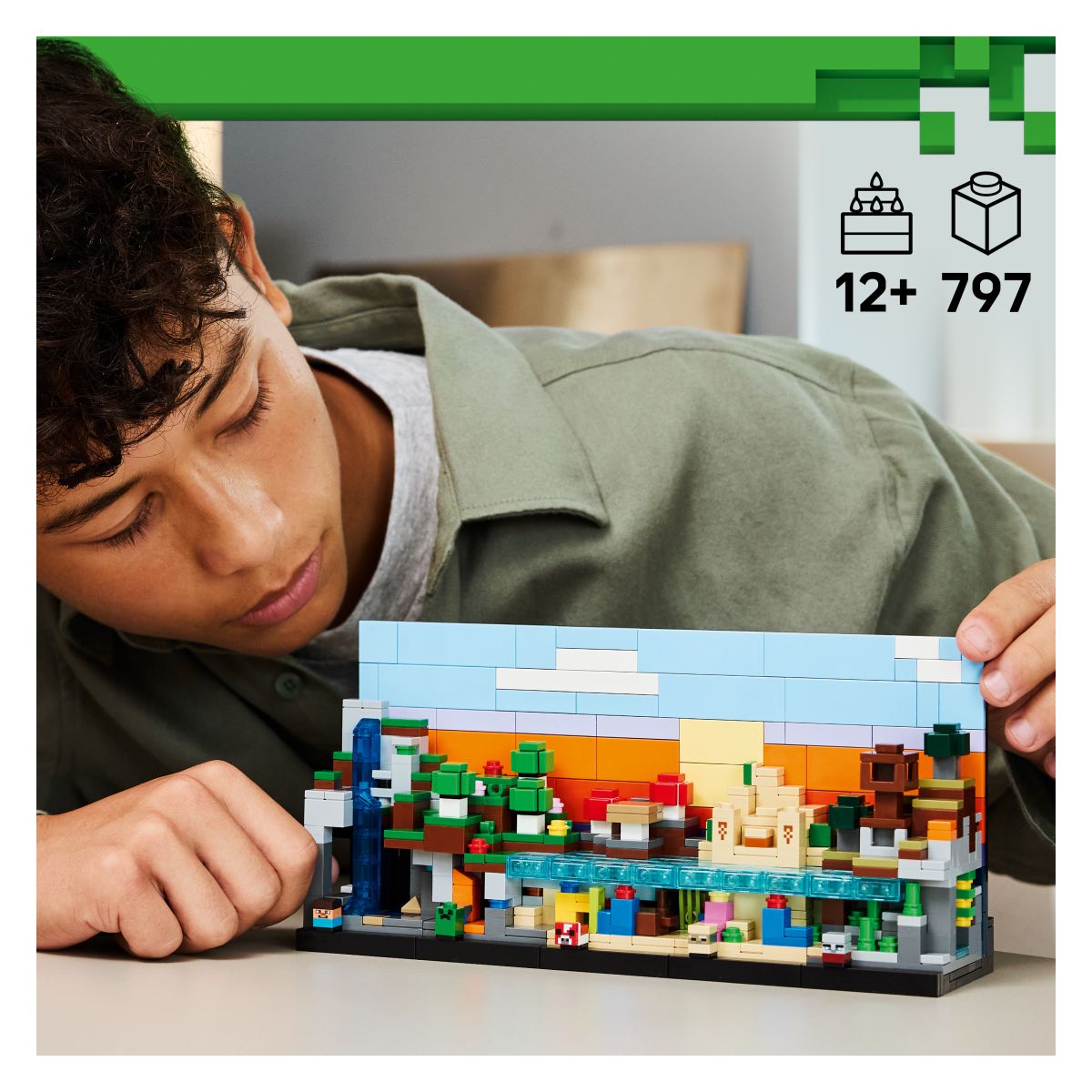 Kocke Minecraft Mini biomi 21589 Kocke Minecraft Mini biomi 21589