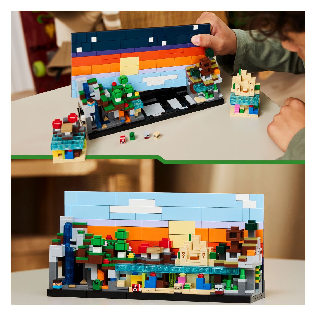 Kocke Minecraft Mini biomi 21589 Kocke Minecraft Mini biomi 21589