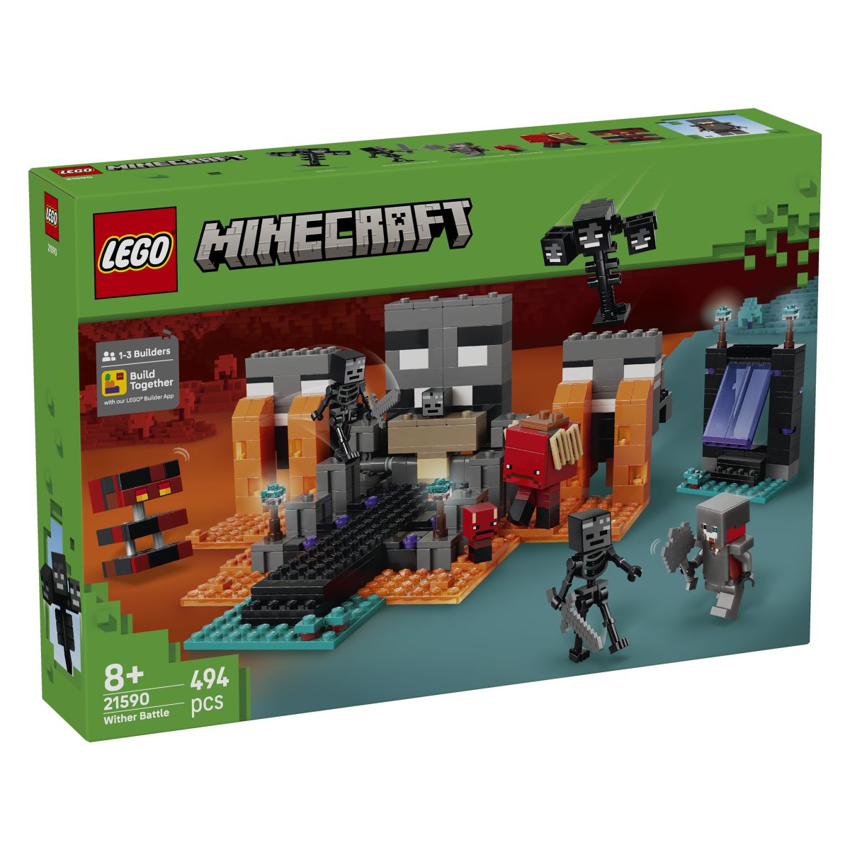 Kocke Minecraft Spopad z venežem 21590 Kocke Minecraft Spopad z venežem 21590