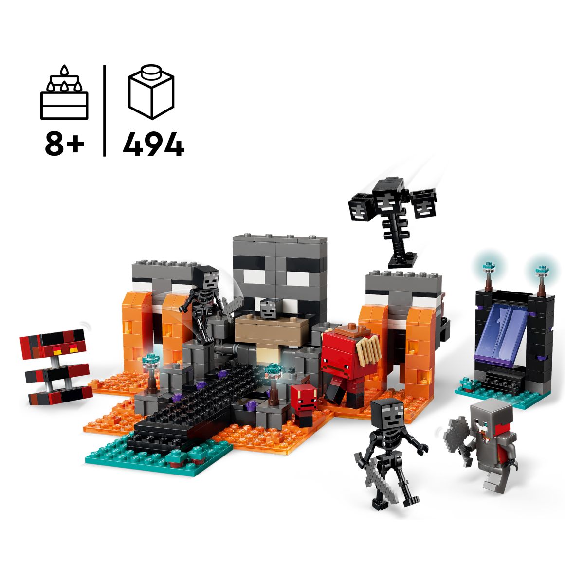 Kocke Minecraft Spopad z venežem 21590 Kocke Minecraft Spopad z venežem 21590