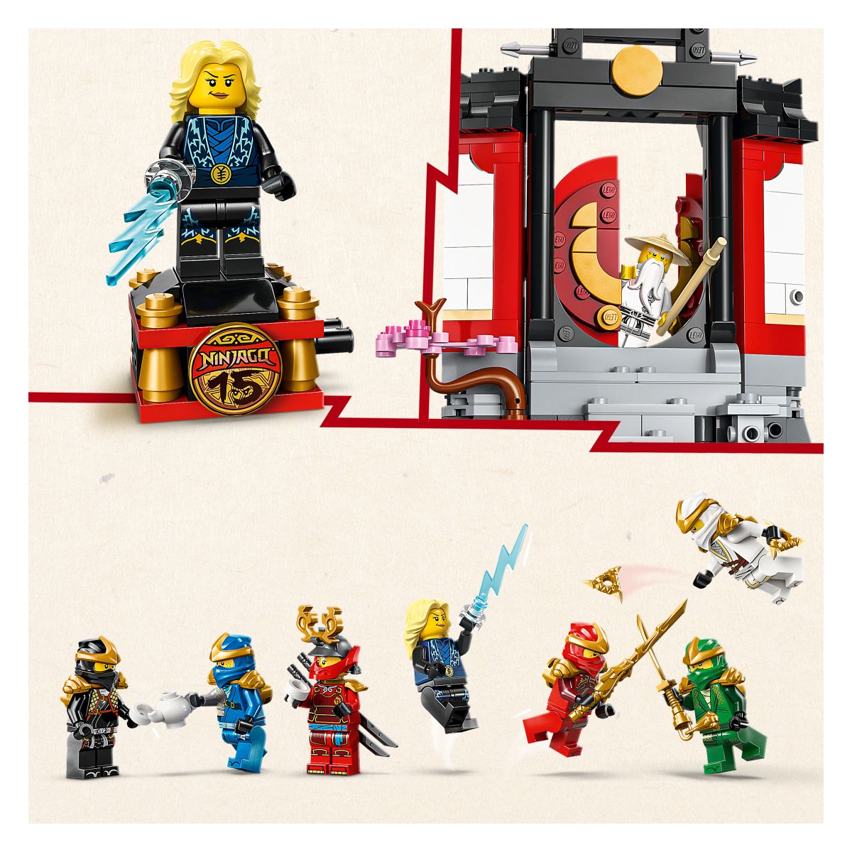 Kocke Ninjago Izlog ninja za 15. godišnjicu 71866 Kocke Ninjago Izlog ninja za 15. godišnjicu 71866