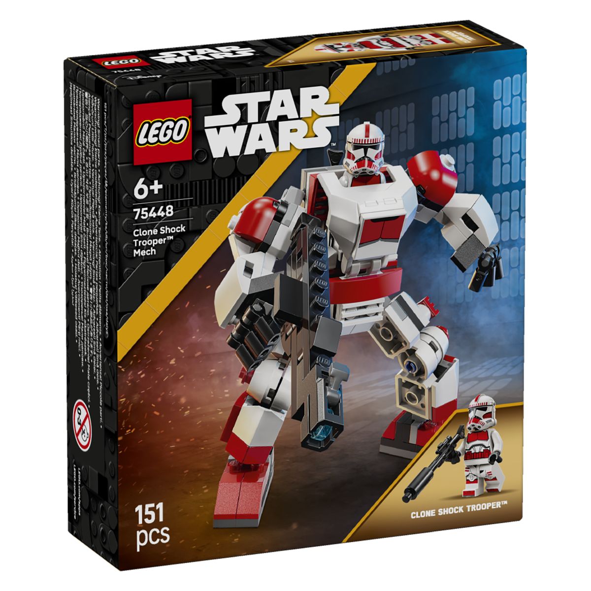 Kocke Star Wars Robotski oklep klonskega udarnega jurišnika 75448 Kocke Star Wars Robotski oklep klonskega udarnega jurišnika 75448