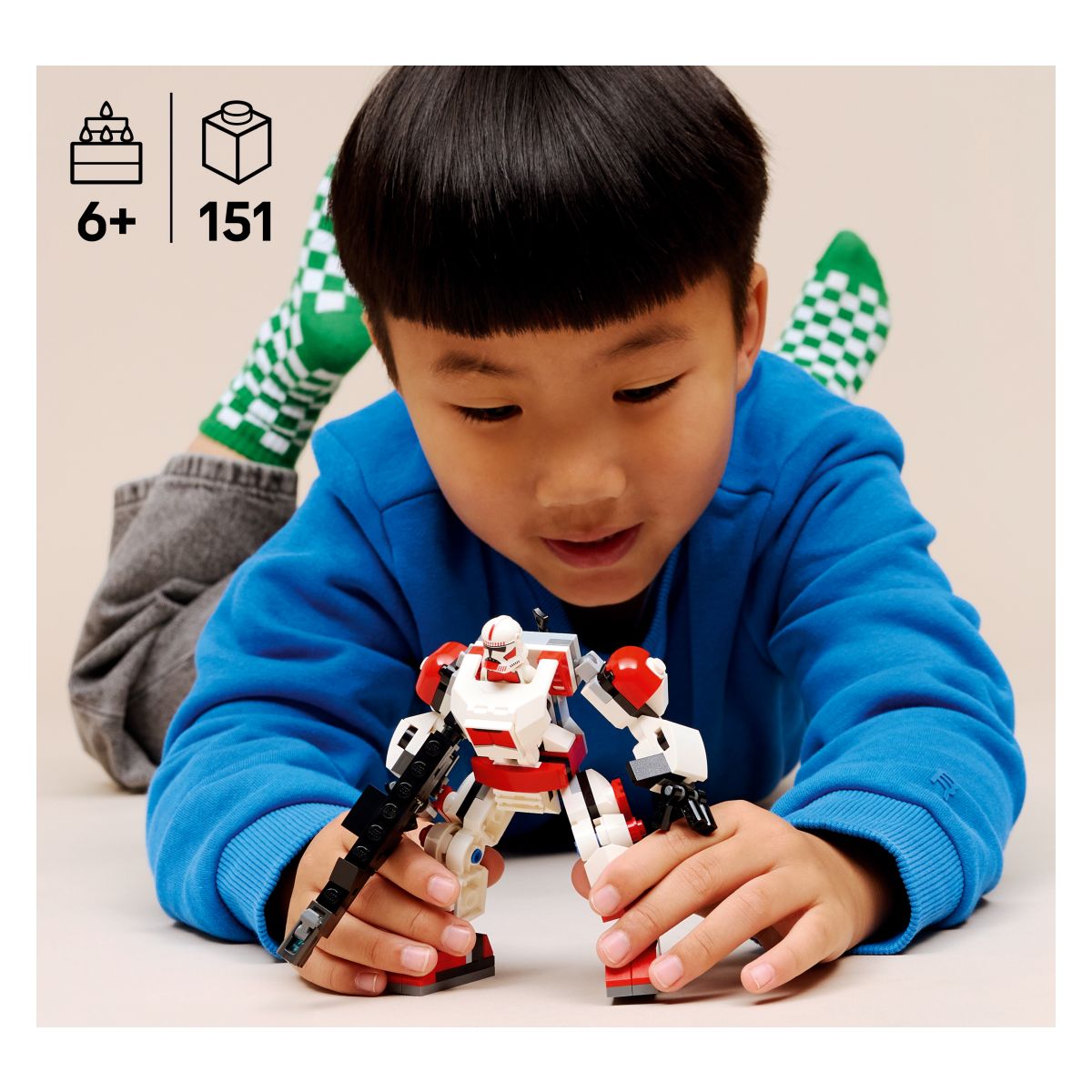 Kocke Star Wars Robotski oklep klonskega udarnega jurišnika 75448 Kocke Star Wars Robotski oklep klonskega udarnega jurišnika 75448