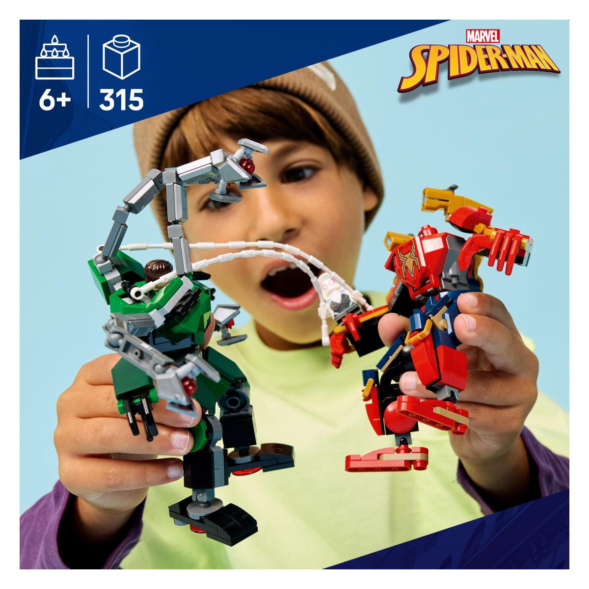 Kocke Super Heroes Spopad v robotskih oklepih: Spider-Man proti Doc Ocku 76338 Kocke Super Heroes Spopad v robotskih oklepih: Spider-Man proti Doc Ocku 76338