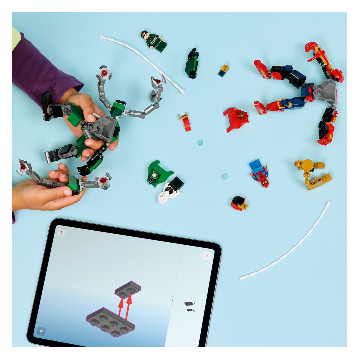 Kocke Super Heroes Spopad v robotskih oklepih: Spider-Man proti Doc Ocku 76338 Kocke Super Heroes Spopad v robotskih oklepih: Spider-Man proti Doc Ocku 76338