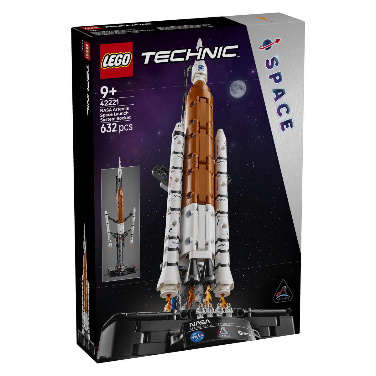 Kocke Technic Vesoljski lansirni sistem za raketo NASA Artemis 42221 Kocke Technic Vesoljski lansirni sistem za raketo NASA Artemis 42221