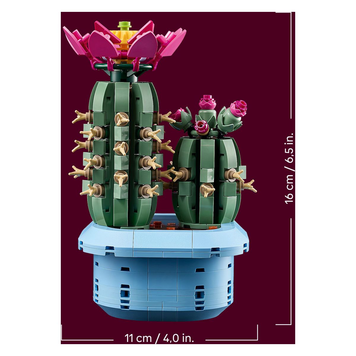 Kocke Icons Cvetoči kaktus 11509