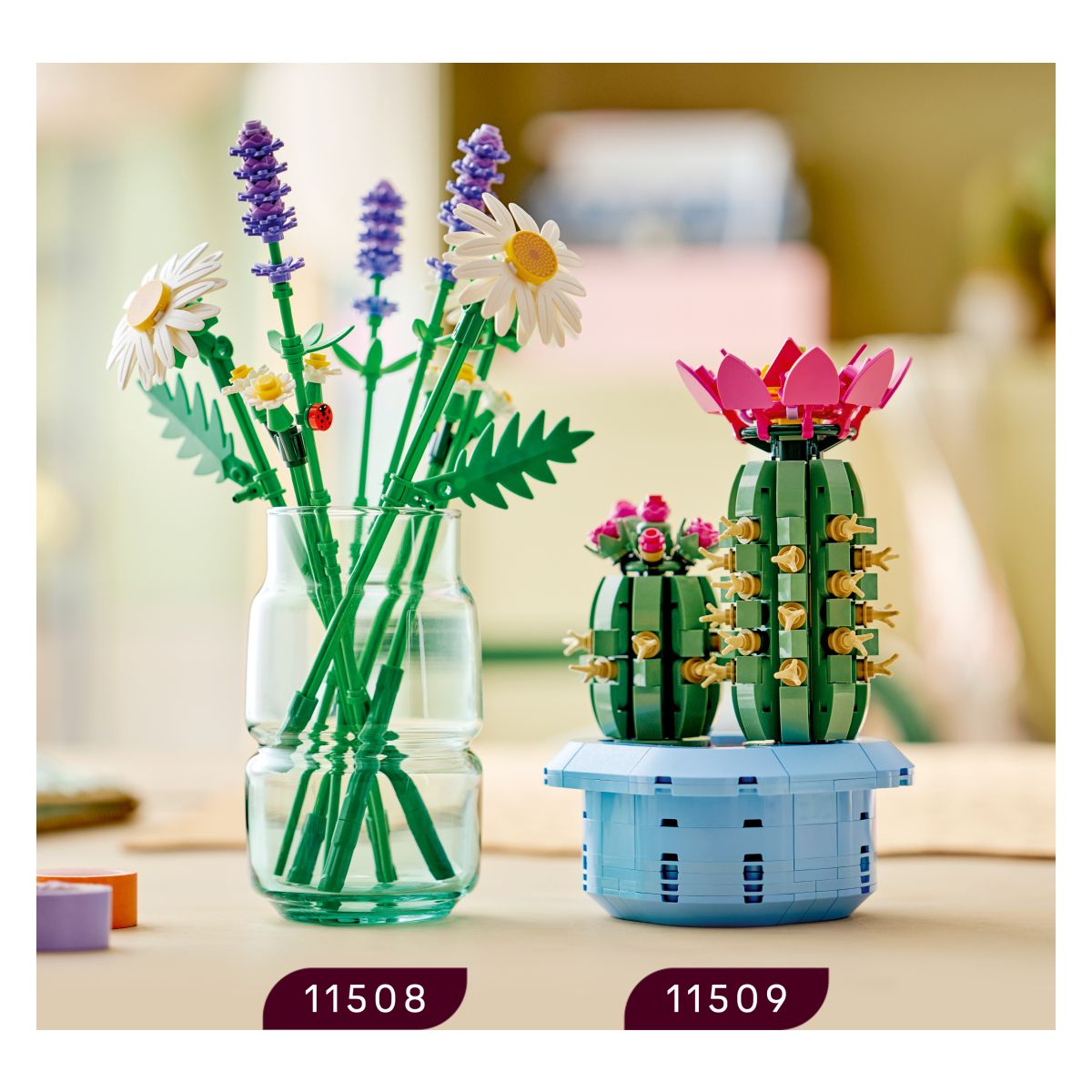 Kocke Icons Cvetoči kaktus 11509